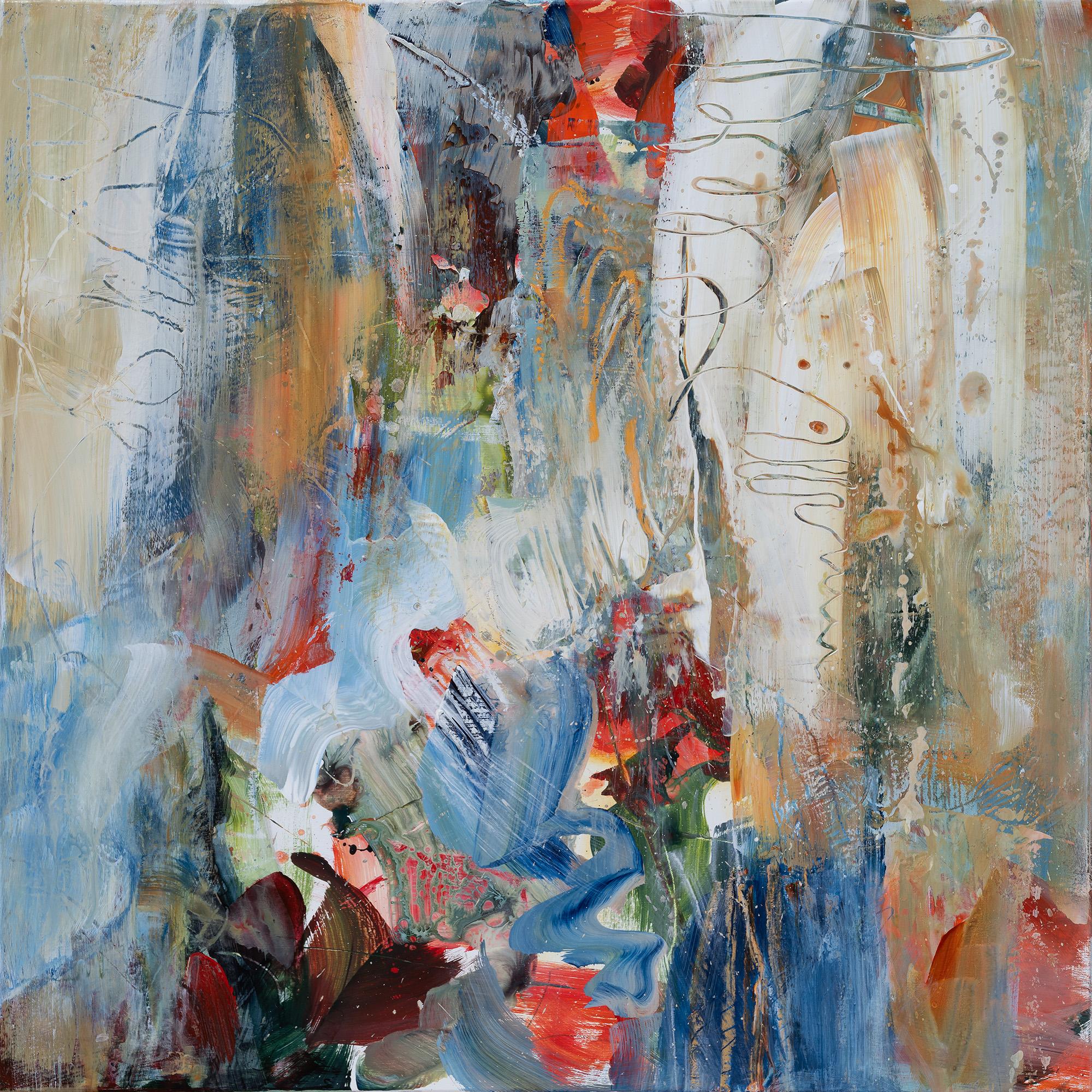 Martha Rea Baker Abstract Painting - Meander