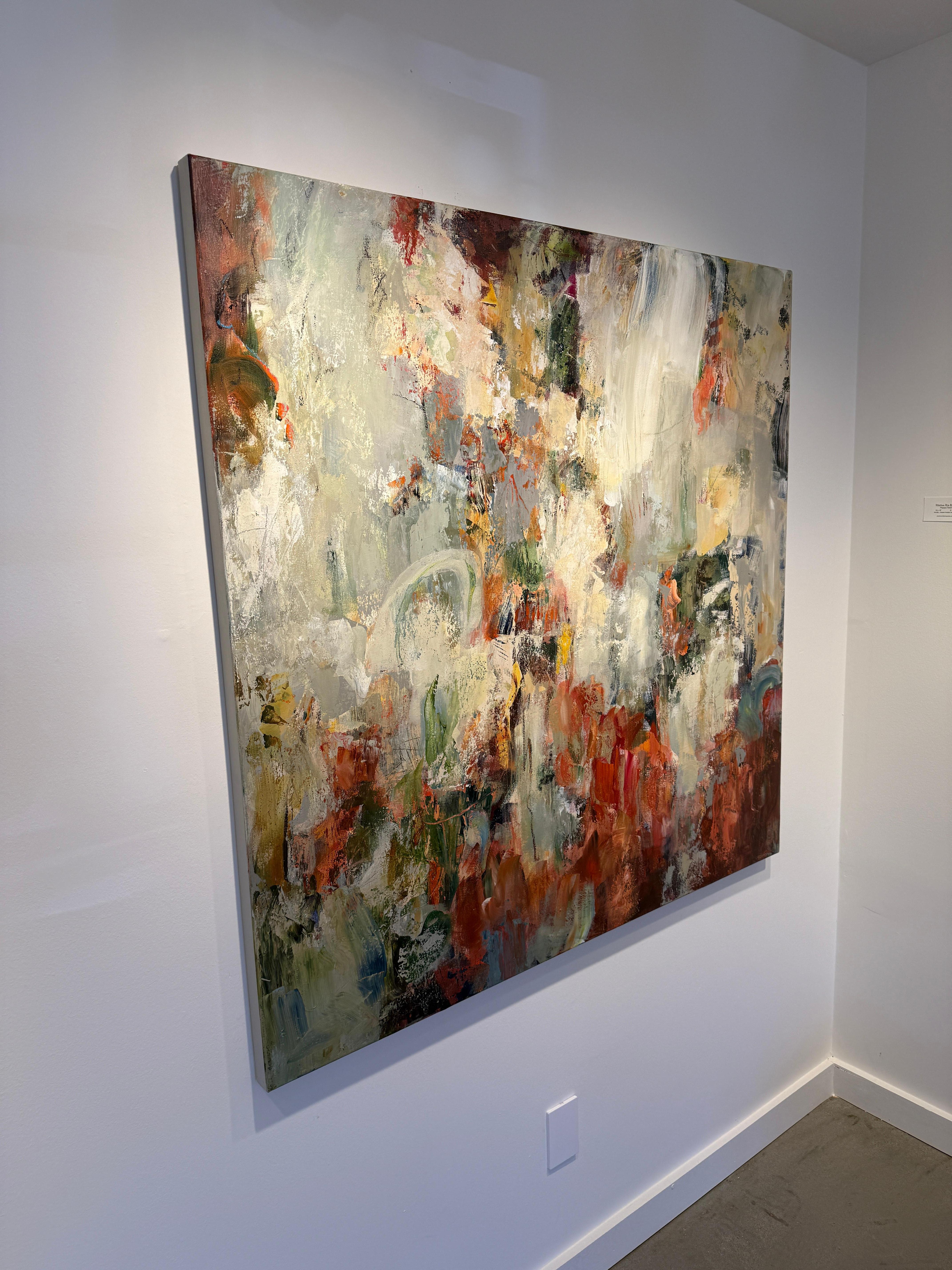 Primrose - Abstract Painting by Martha Rea Baker