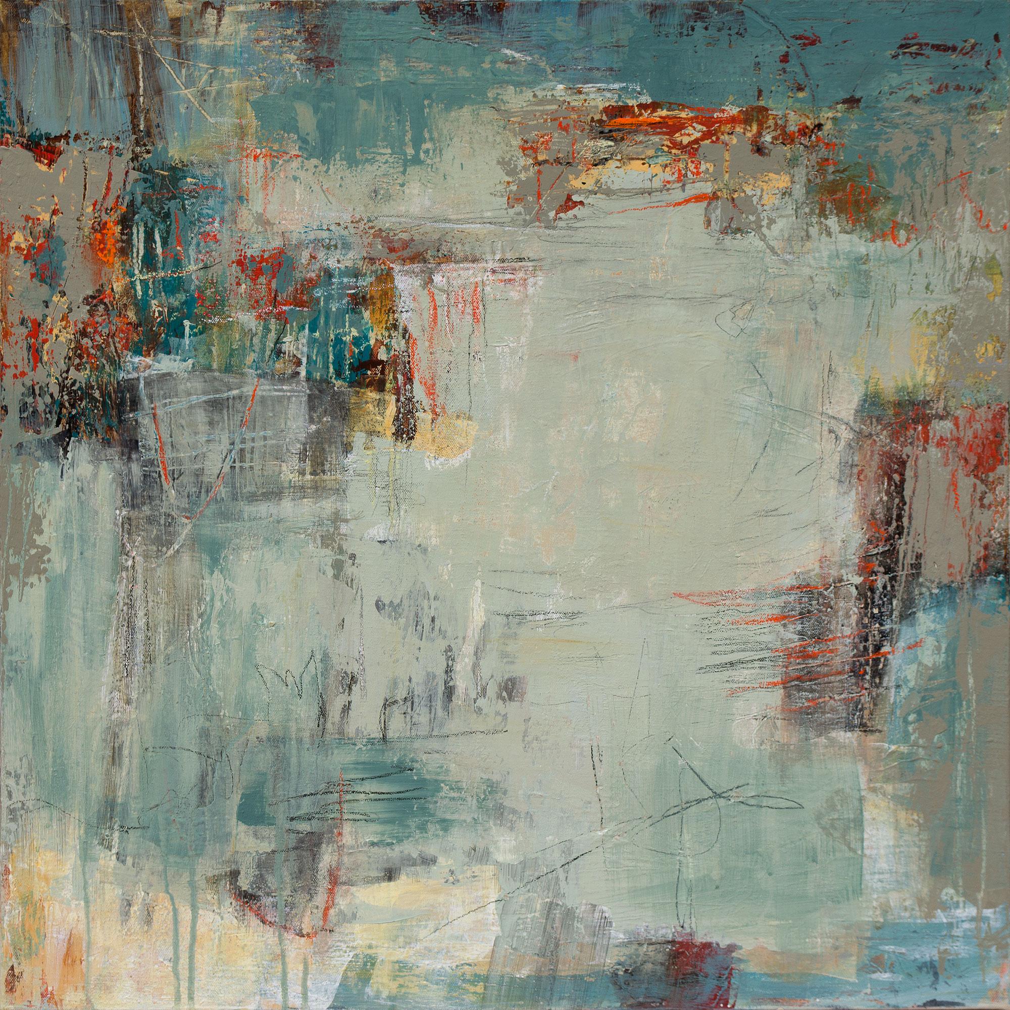 Martha Rea Baker Abstract Painting - Provence II