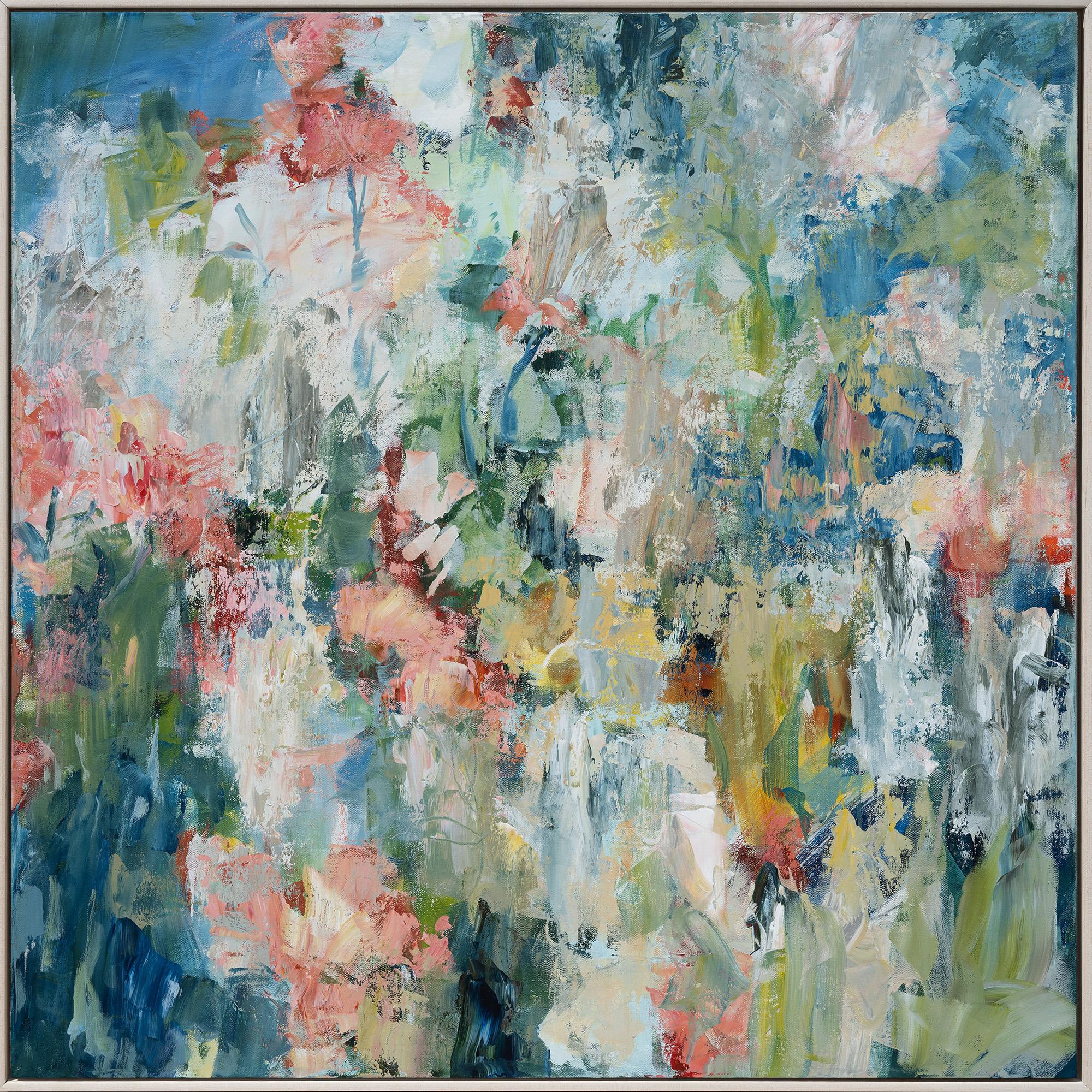 Martha Rea Baker Abstract Painting - Secret Garden V