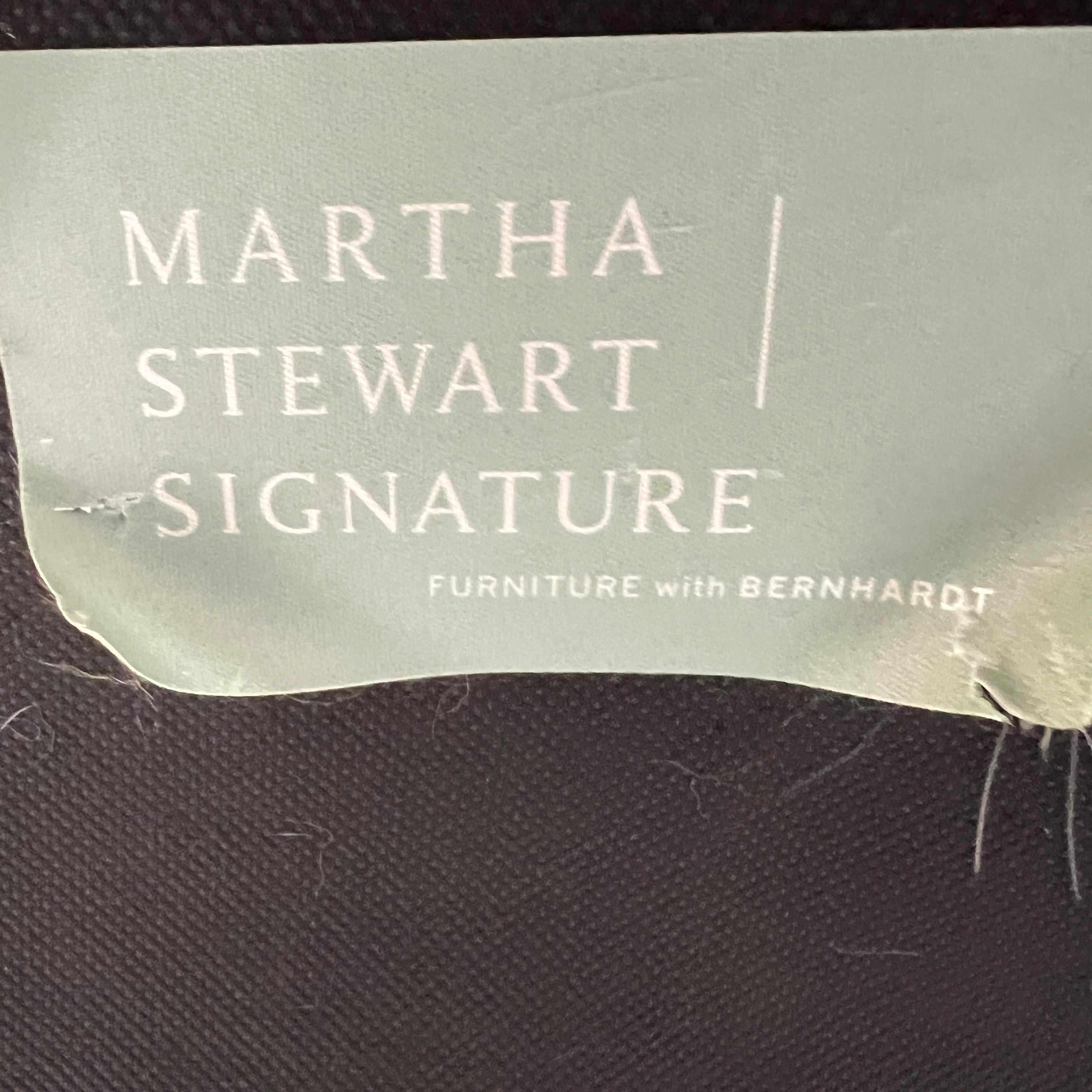 Martha Stewart pour Bernhardt Chaise longue en faux bambou de style Chippendale français en vente 3