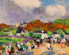 "Autumn Afternoon in Luxembourg Garden"