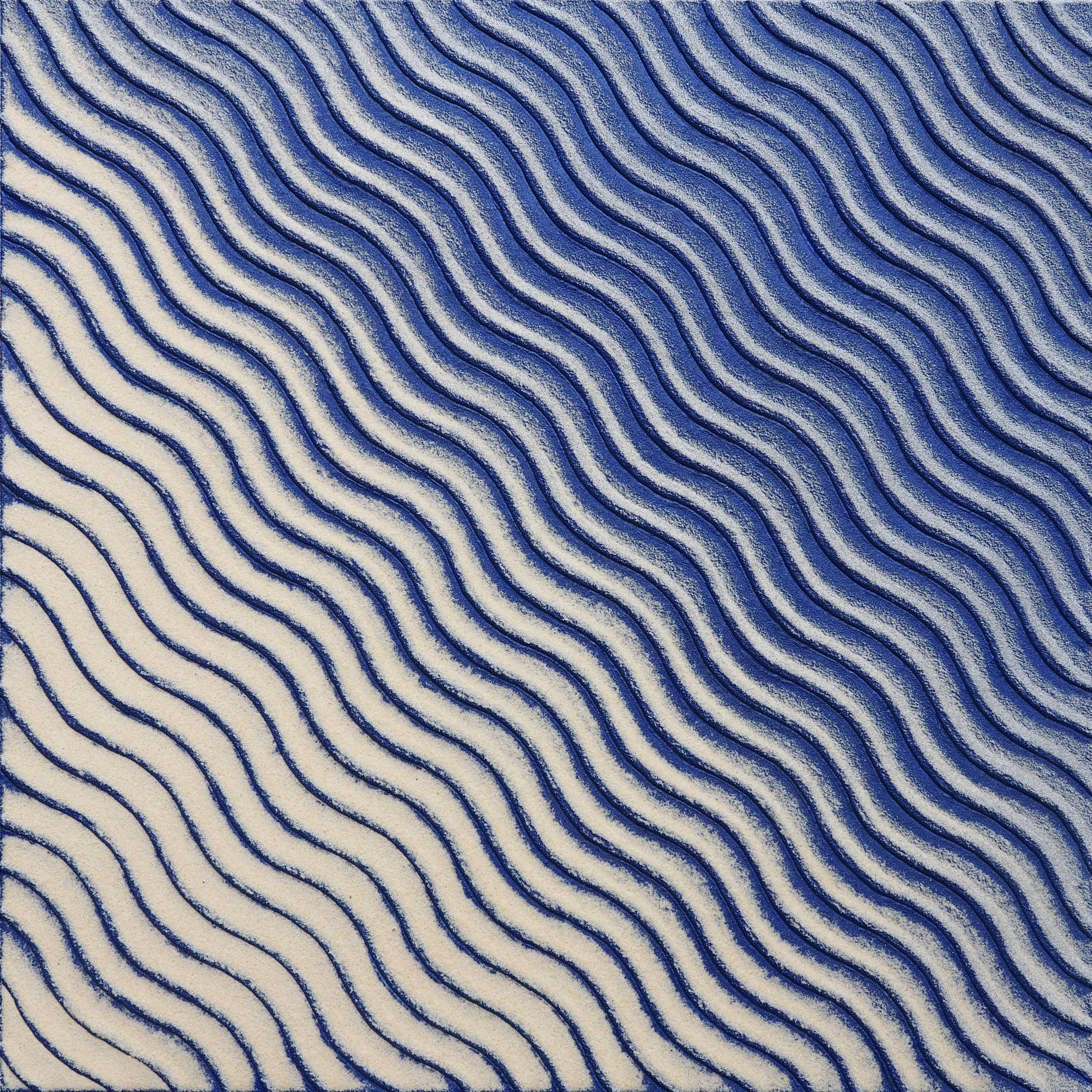 "Ritmo alla deriva i" Pittura astratta a tecnica mista contemporanea - Mixed Media Art di Martha Winter