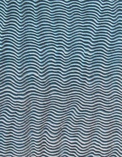 "" Fluss ii"". Zeitgenössisches Gemälde in Mischtechnik