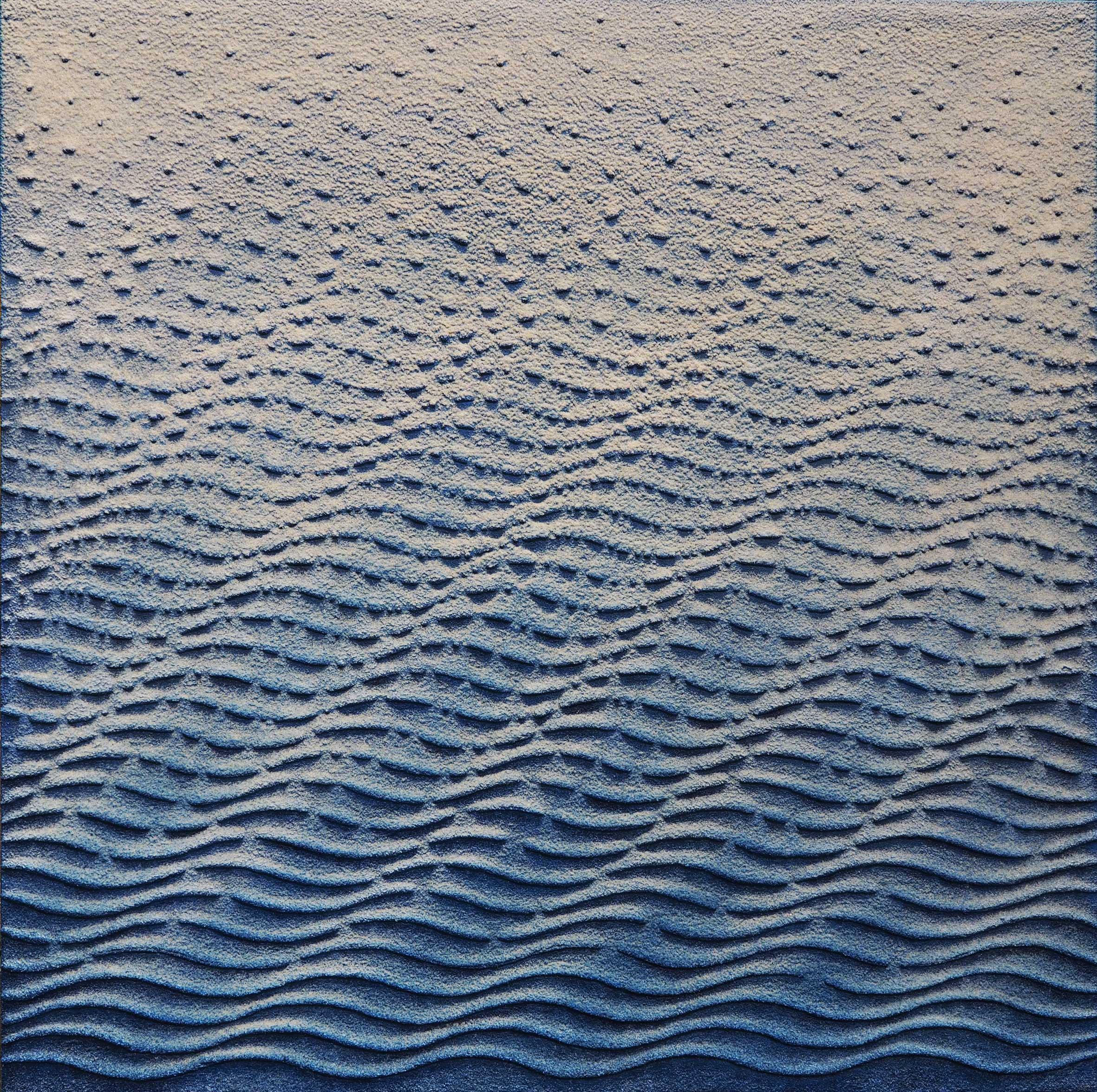 "Da intermittente a coerente" Pittura astratta a tecnica mista contemporanea - Mixed Media Art di Martha Winter