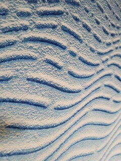 Adjacent Forces:  Contemporary Mixed Media Abstract Triptych Painting