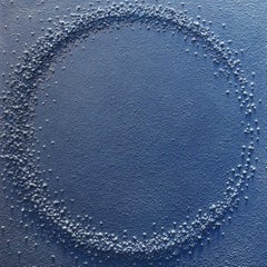 Breaking Circle 120 x120 :  Contemporary Mixed Media Abstract Painting