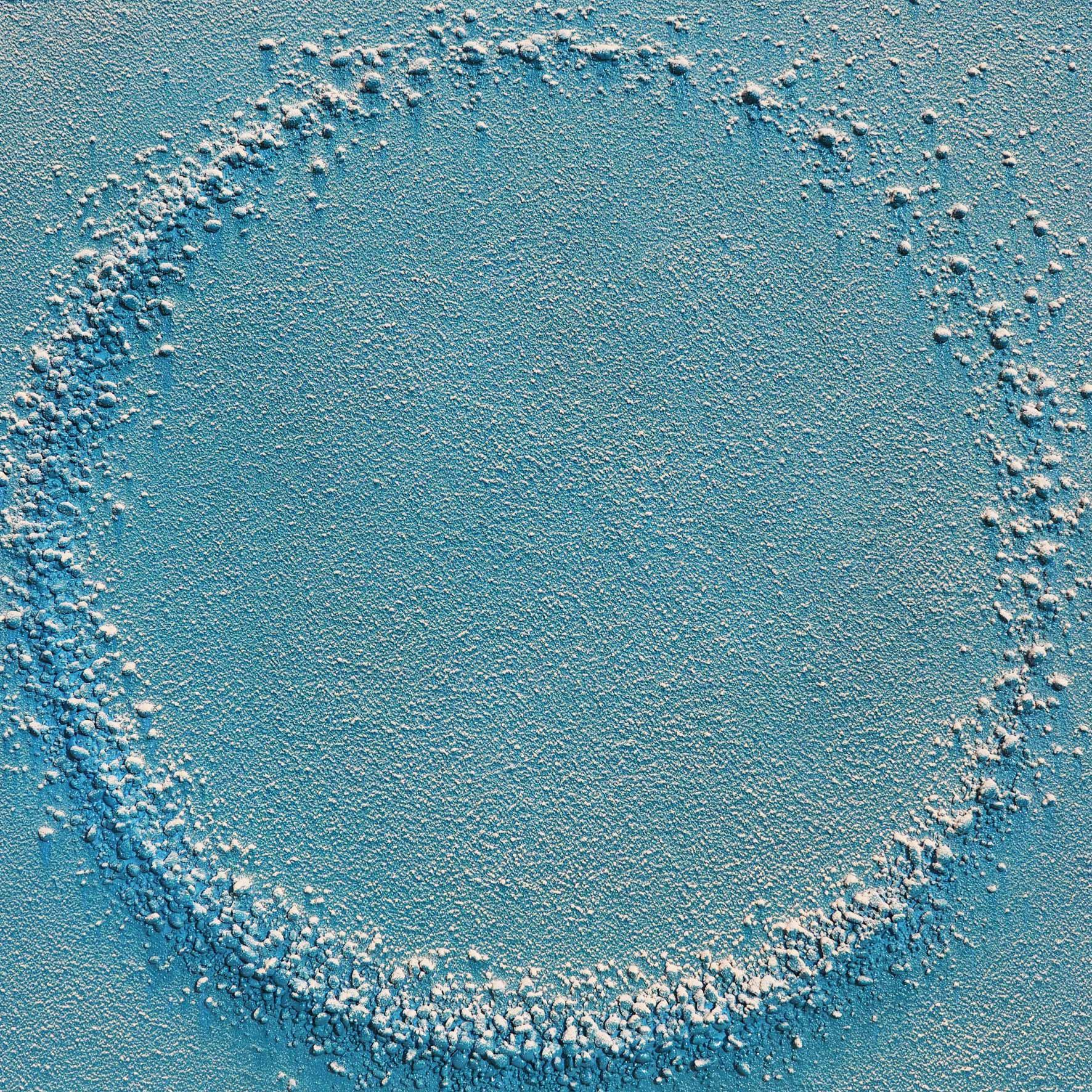 Abstract Painting di Martha Winter - "Breaking Circle i". Pittura astratta contemporanea a tecnica mista