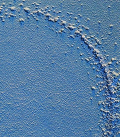 "Breaking Circle ii." Contemporary Mixed Media Abstract Painting