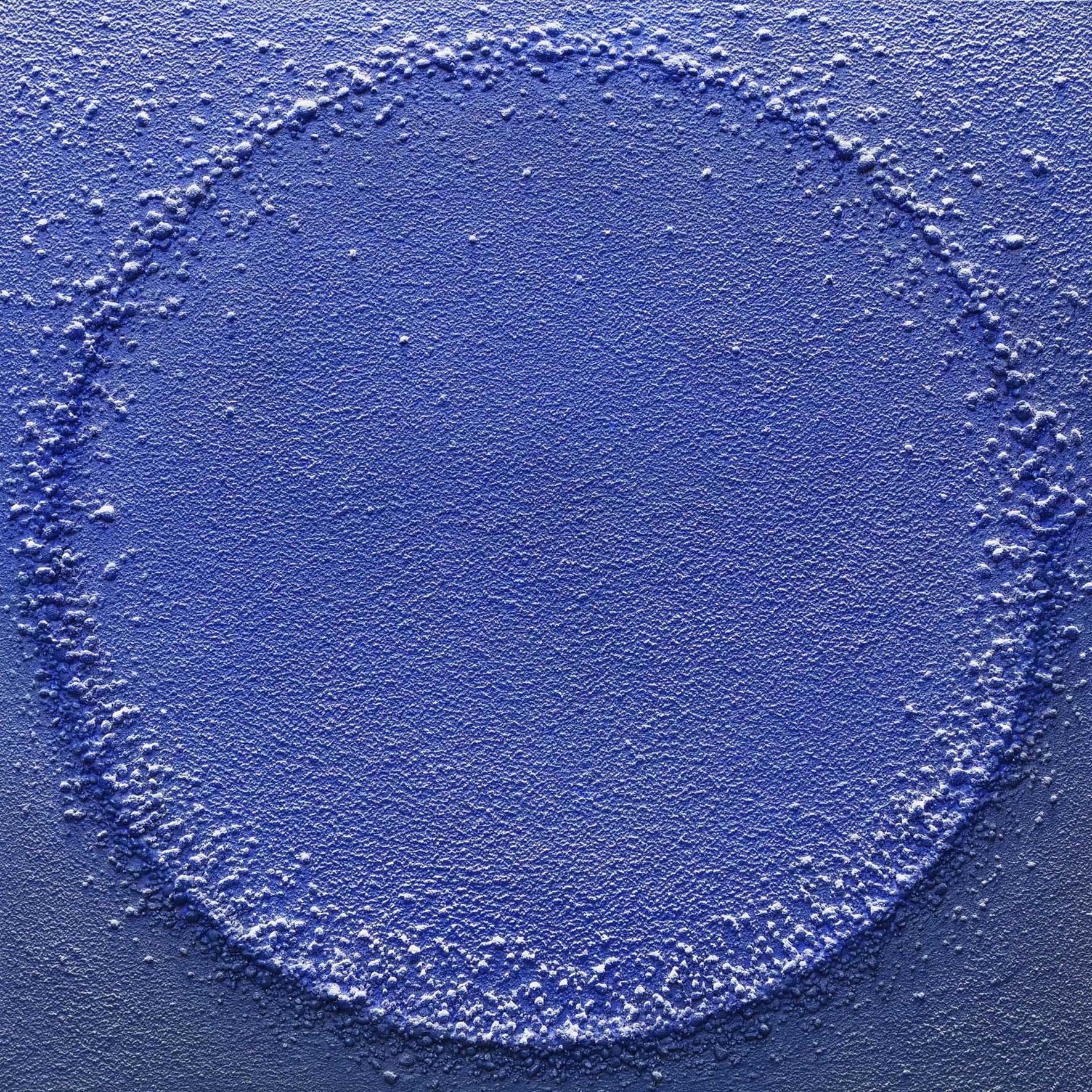 Pebbles, sand and pigment on panel, frame not necessary as it has worked edges.

Artist Statement
My artistic practice has been profoundly influenced by exposure to two vastly different environments.  Firstly, growing up in London with minimal art
