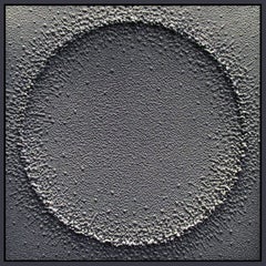 ""Drift Circle ii"". Peinture technique mixte contemporaine