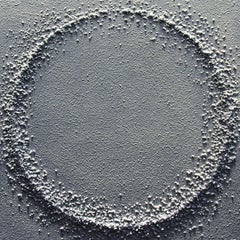 "Forming Sand Ring". Contemporary Mixed Media Painting