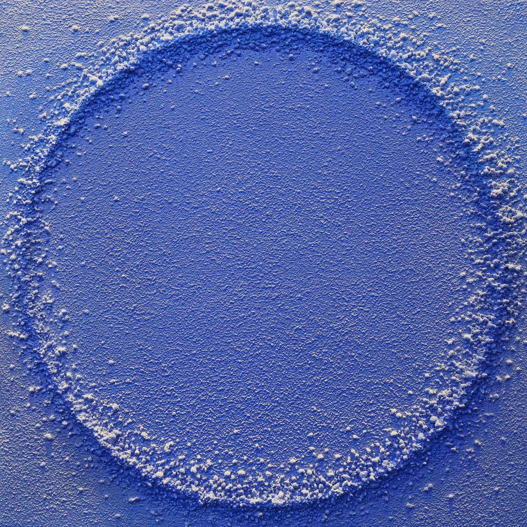 "Full On Circle" Contemporary Mixed Media Abstract Painting - Mixed Media Art by Martha Winter