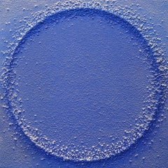 "Full On Circle" Contemporary Mixed Media Abstract Painting