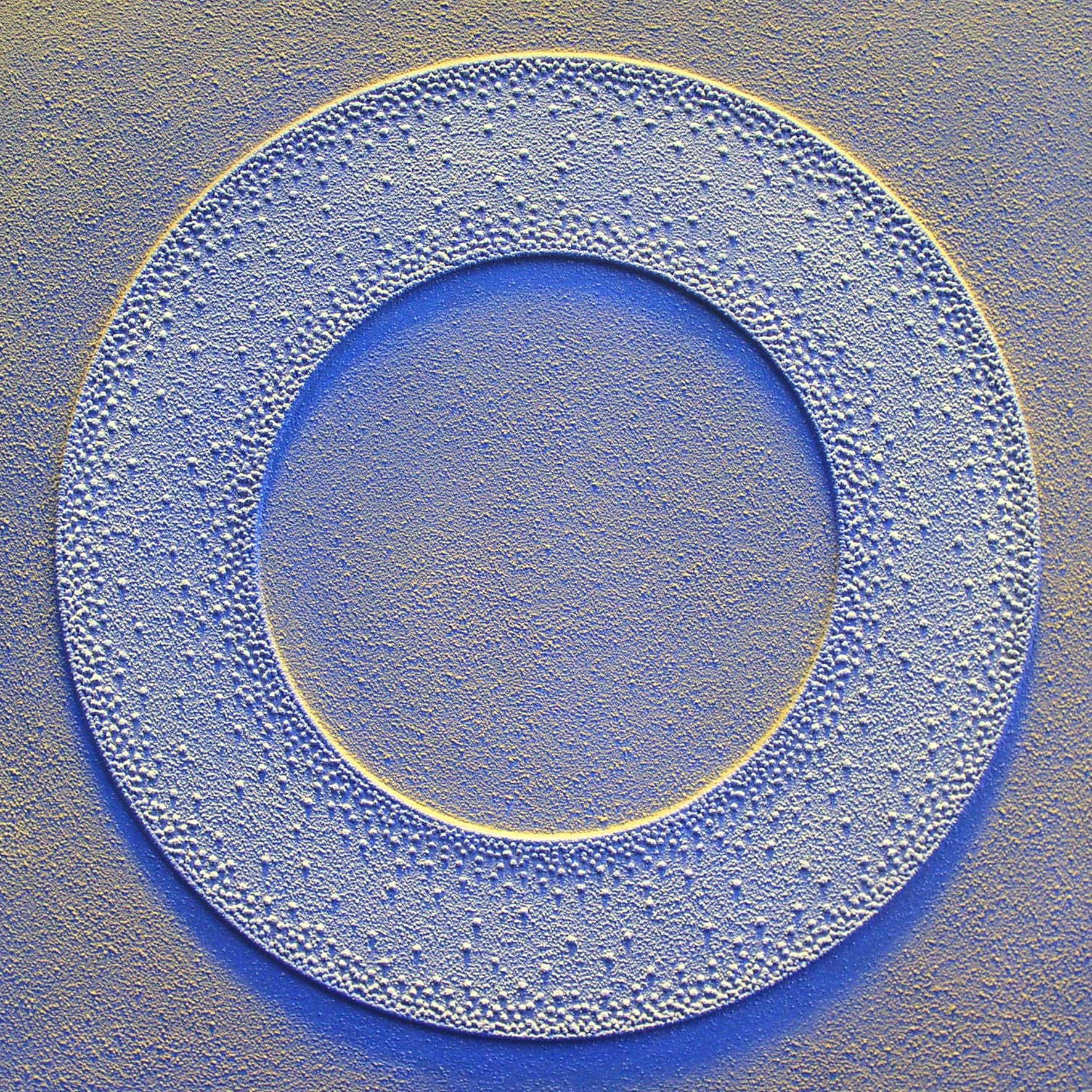 "Punto Elevado". Pintura contemporánea en técnica mixta - Mixed Media Art de Martha Winter