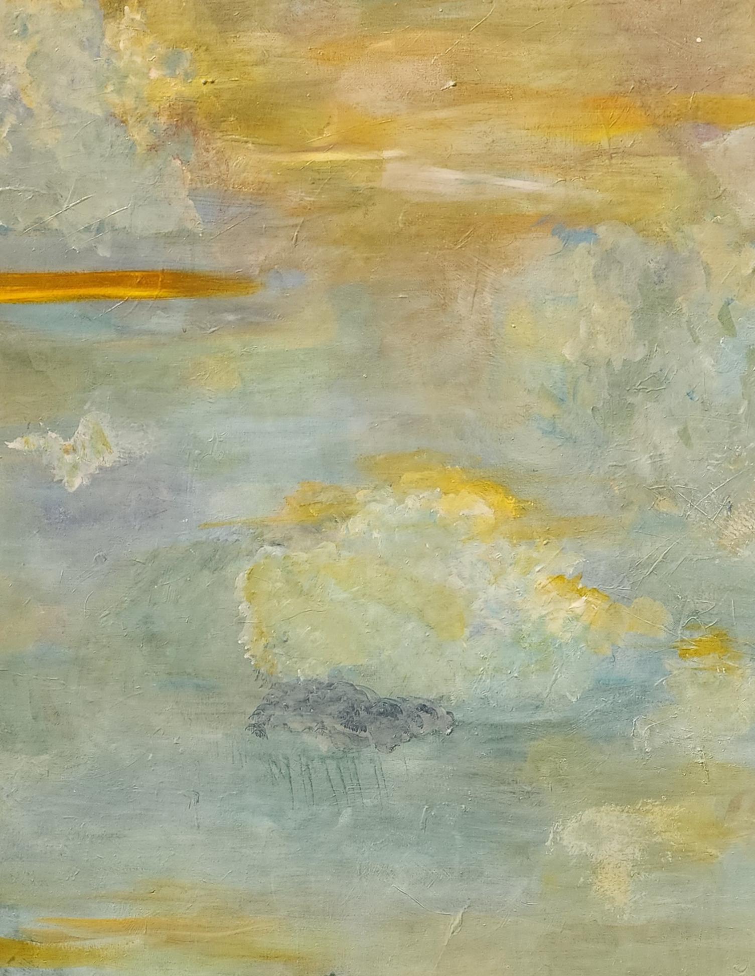 Ein Lichtstrahlen  Acryl Abstrakt Farbenpracht Emotionen Zeitgenössische Kunst – Painting von Marthann Masterson