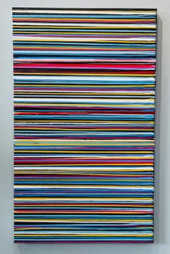 Bright Lights Big City Painting Abstract Plethora of Colors Contemporary Art