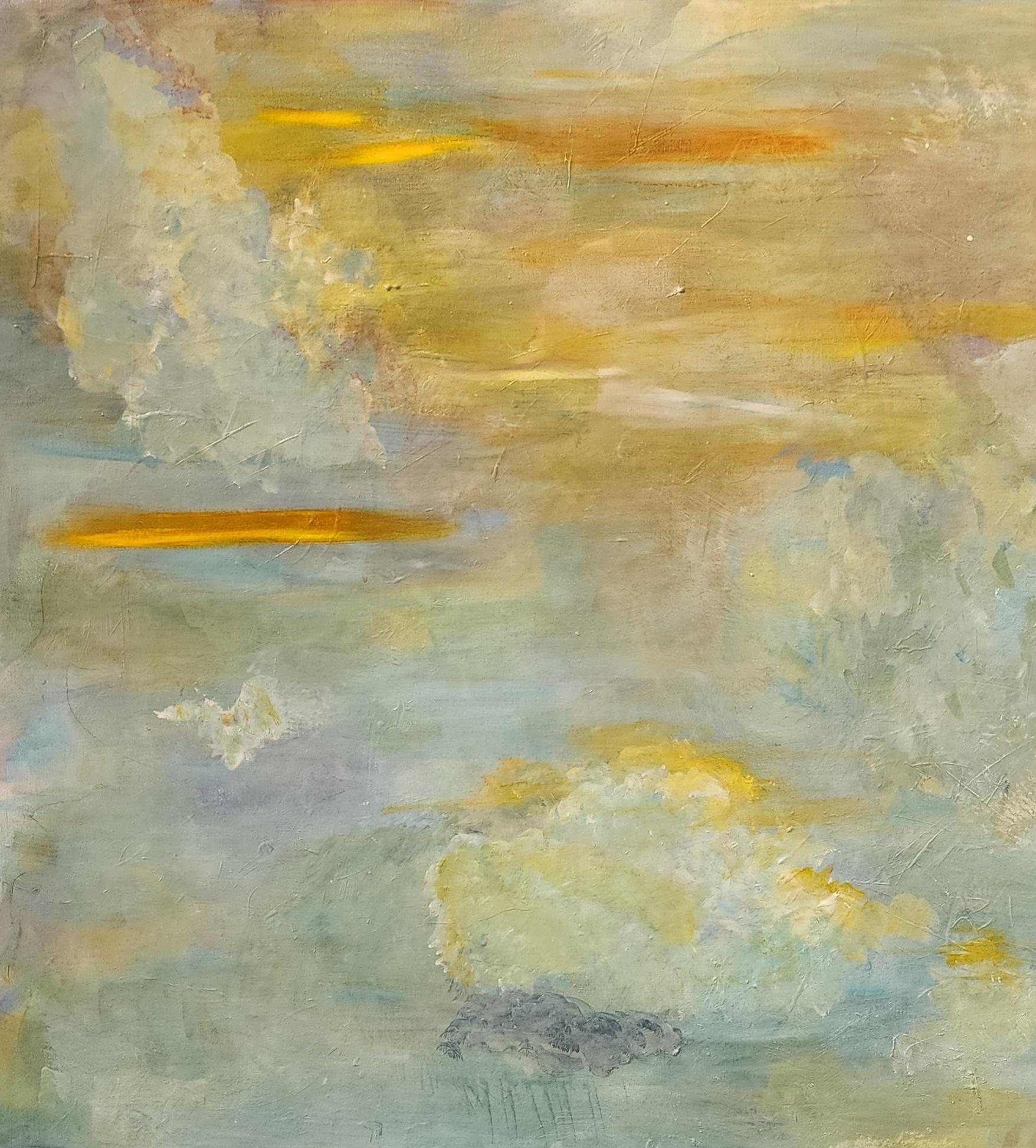 Good Times Drip Painting Pittura astratta con una pletora di colori Arte contemporanea in vendita 5