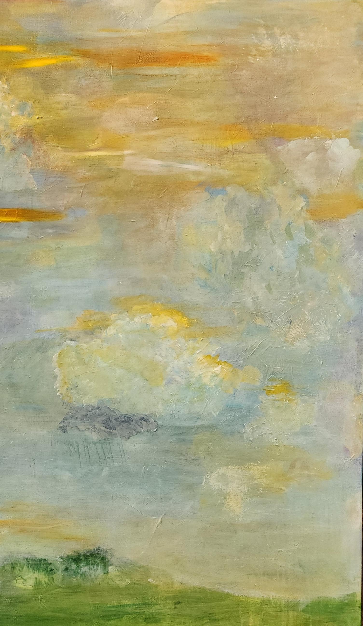Good Times Drip Painting Pittura astratta con una pletora di colori Arte contemporanea in vendita 6