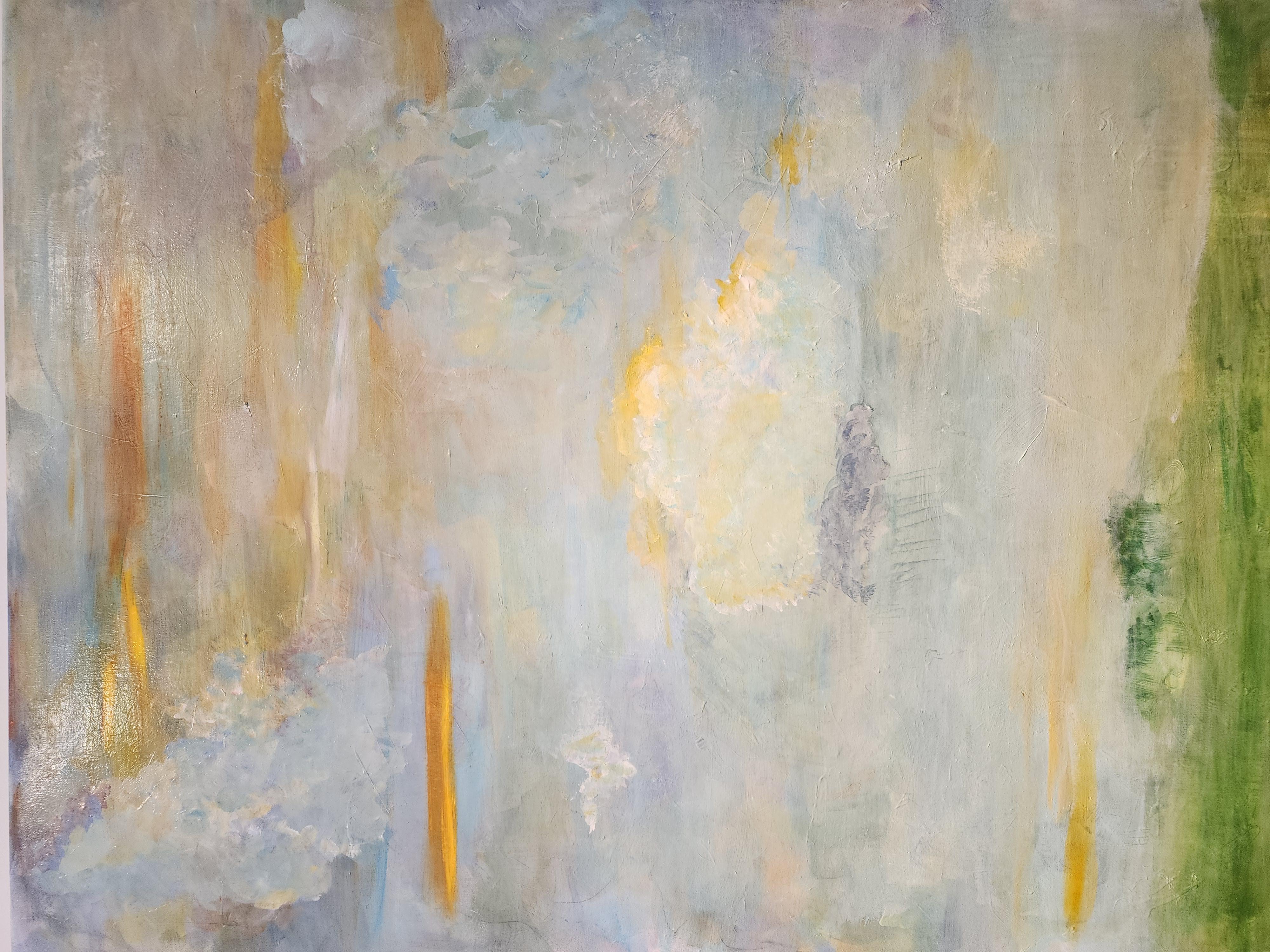 Living The Good Life   Drip Painting  Contemporary Abstract Acrylic on Canvas For Sale 6