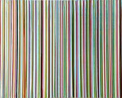 Spring Fling Drip Painting Abstrakte Fülle von Farben Zeitgenössische Kunst