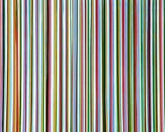 Spring Fling Drip Painting Abstract Plethora of Colors Contemporary Art