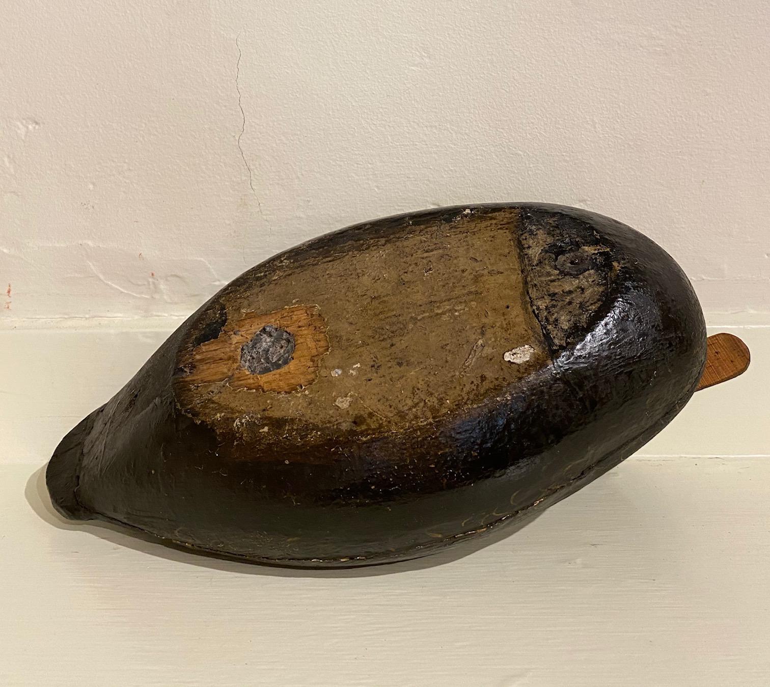 Martha's Vineyard Black Duck Decoy by Frank Richardson, circa 1920 1