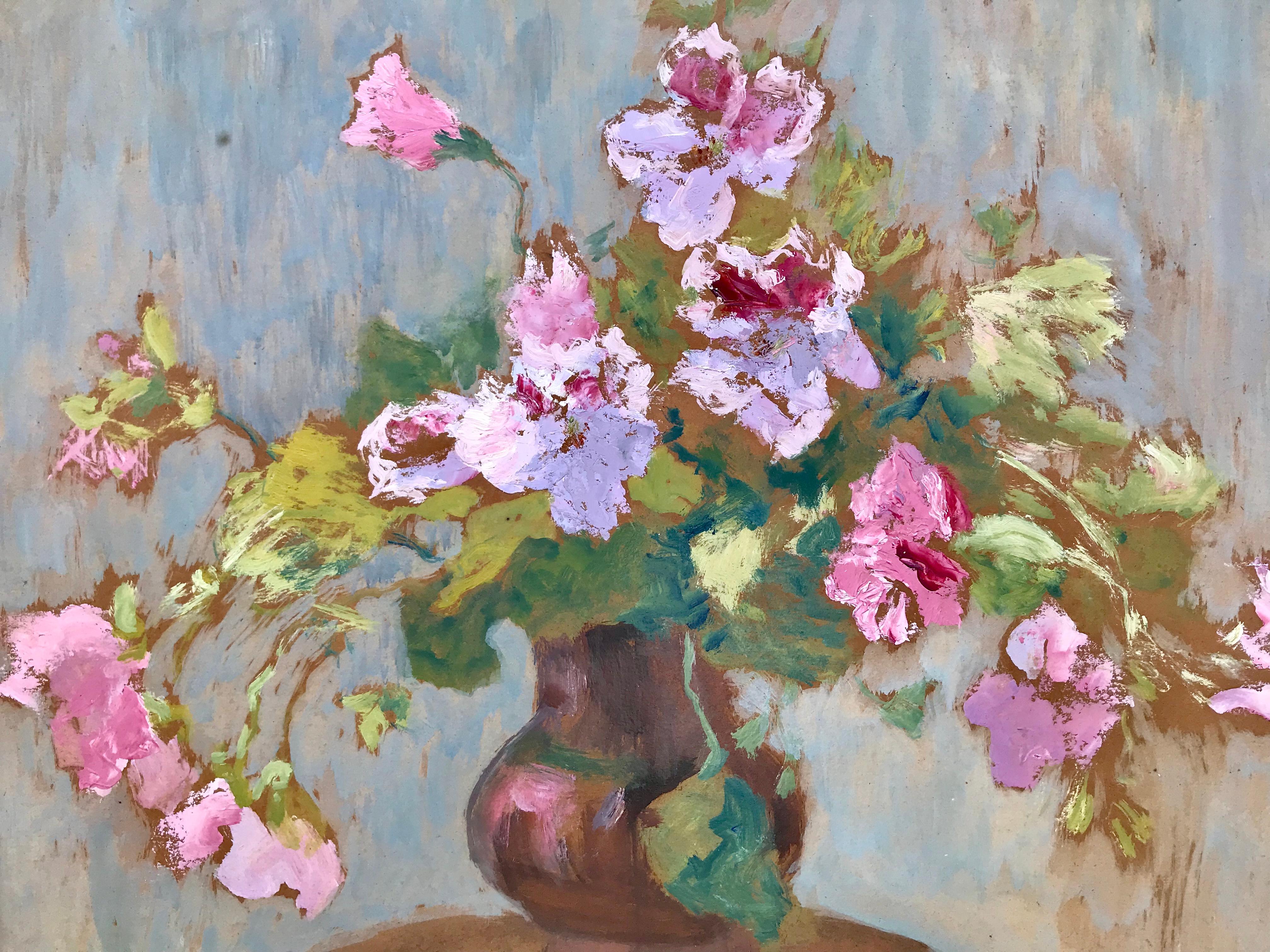 Marthe Orant Still-Life Painting - “Petunias”