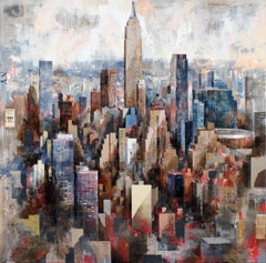 15613 - 21° secolo, Contemporaneo, Pittura figurativa, Tecnica mista