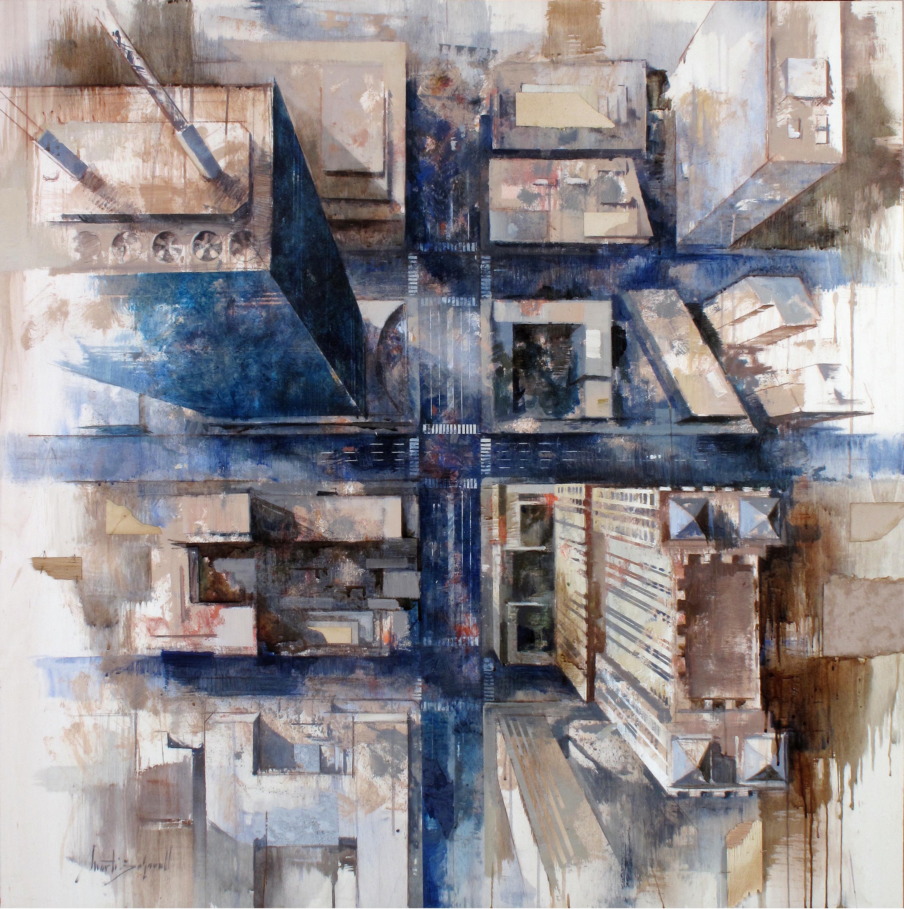 "Martí Bofarull’s work fits in with renovation of the urban landscape that has characterized Catalan painting of the last twenty years. Among our artists who have remained loyal to figurative techniques, several have successfully fixed their gaze on