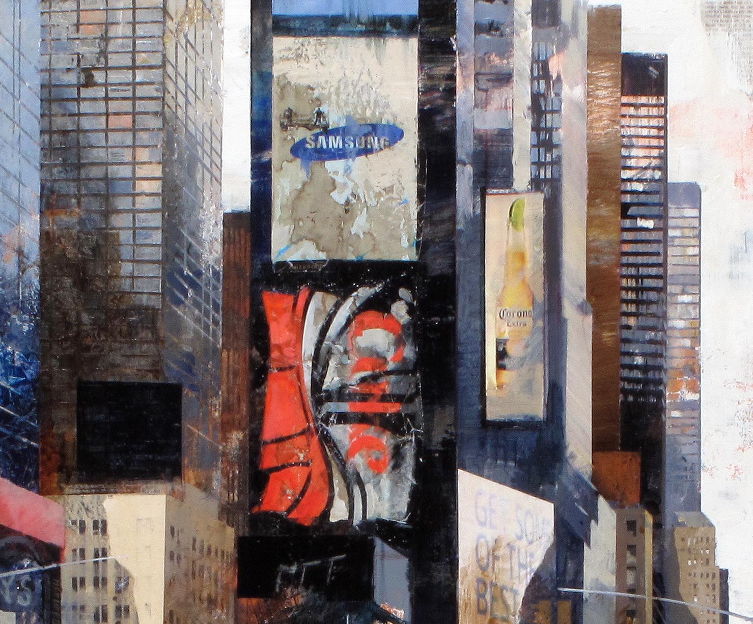 16711 Times Square - 21st Century, Contemporary, Figurative Painting, New York For Sale 3