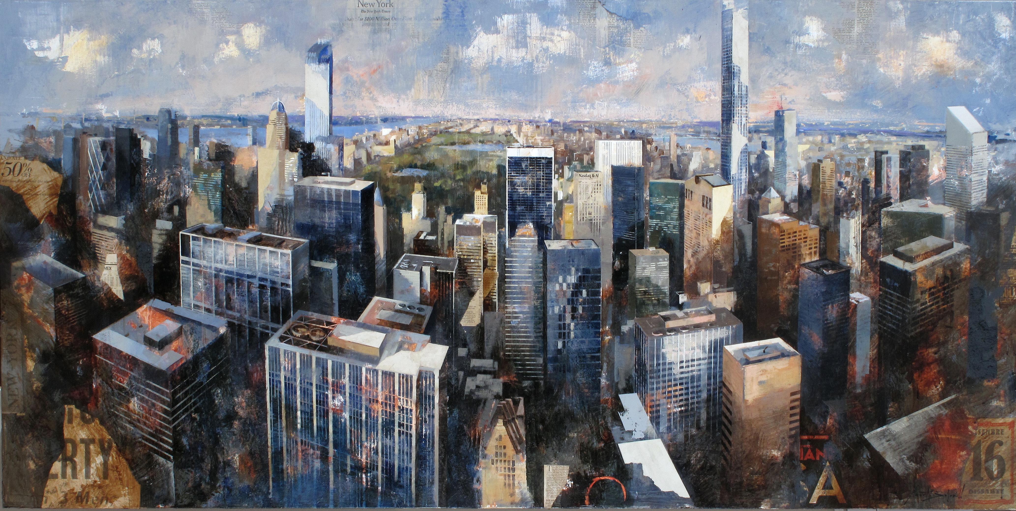 "Martí Bofarull’s work fits in with renovation of the urban landscape that has characterized Catalan painting of the last twenty years. Among our artists who have remained loyal to figurative techniques, several have successfully fixed their gaze on