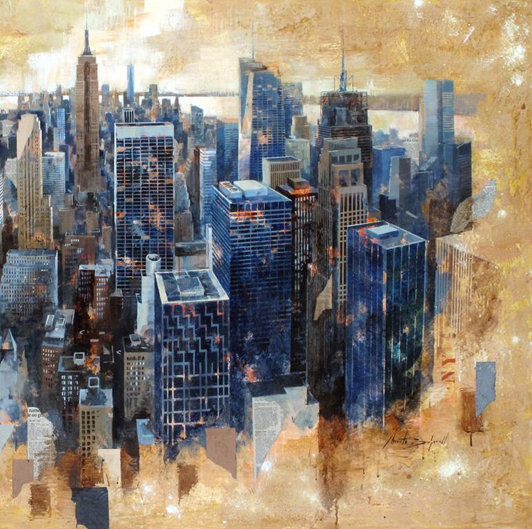 Among the Catalan artists who have remained loyal to figurative techniques, several have successfully fixed their gaze on the architecture, streets and commercial trappings of the modern city. It is not just New York that attracts this artist. Birds