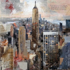 Empire - 21st Century, Contemporary, Figurative Painting, Mixed Media