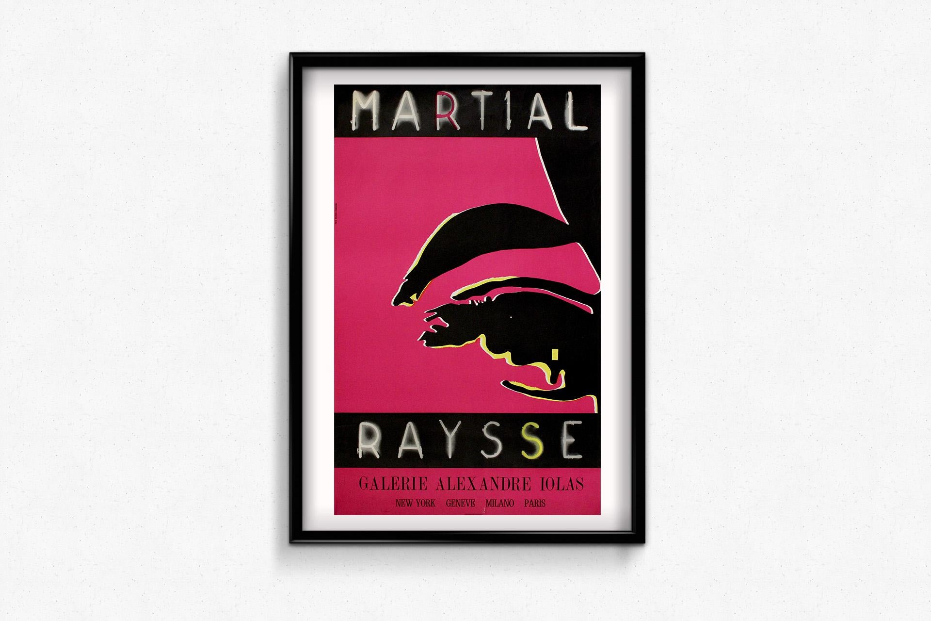 1969 Original Pop Art Serigraphy by Martial Raysse at Galerie Alexandre Iolas For Sale 1