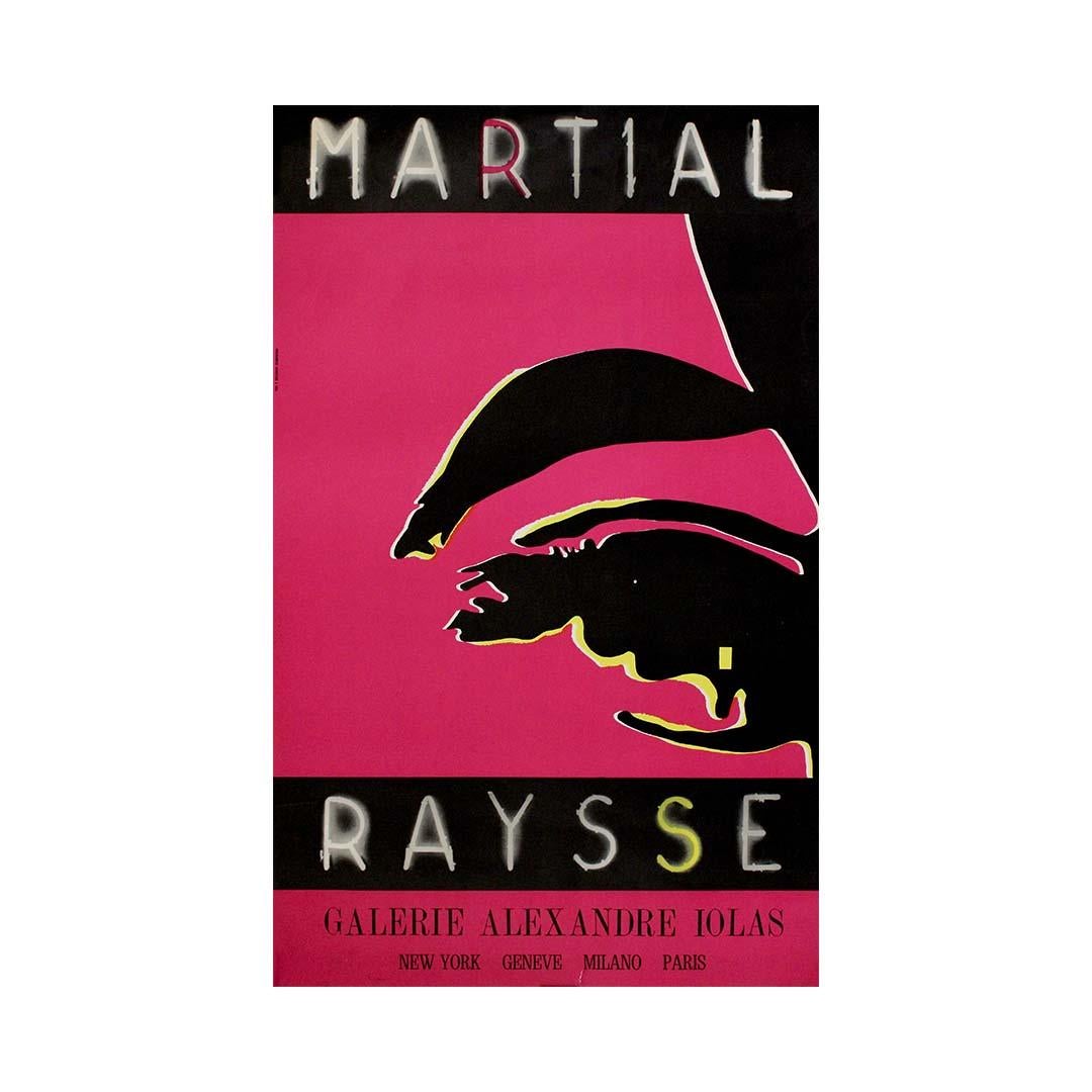 1969 Original Pop Art Serigraphy by Martial Raysse at Galerie Alexandre Iolas For Sale 3