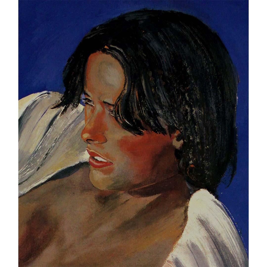 L'affiche de 1981 a été réalisée pour l'exposition de Martial Raysse au Centre Pompidou en vente 2