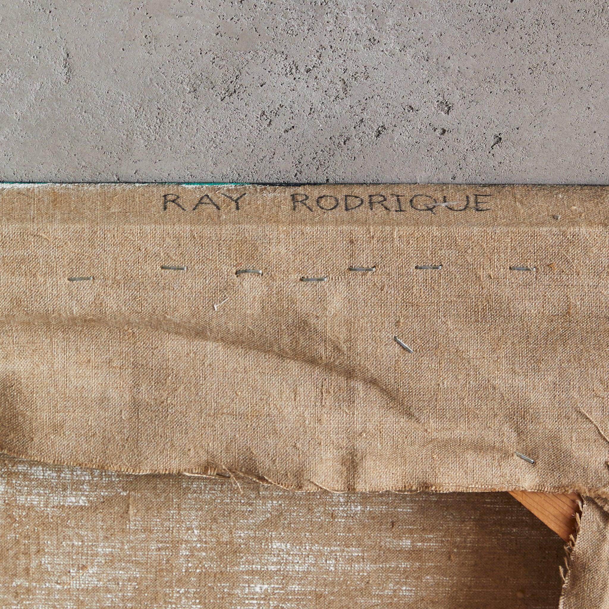 Martial Westburg, Portrait of The Peary Proxy #1, Oil on Canvas Painting, 1981 im Angebot 3