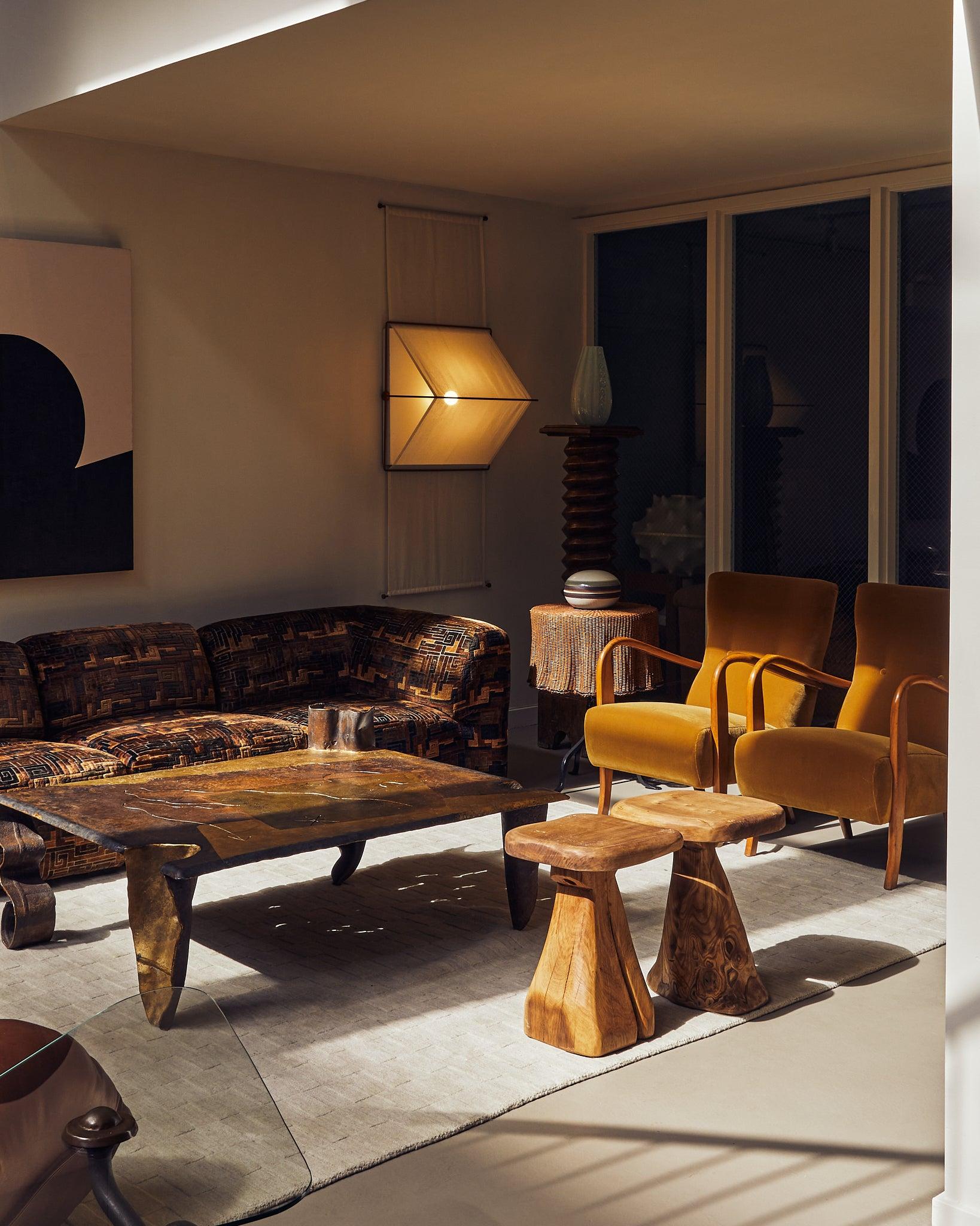 Martial Westburg, Portrait of The Peary Proxy #1, Oil on Canvas Painting, 1981 (Postmoderne) im Angebot