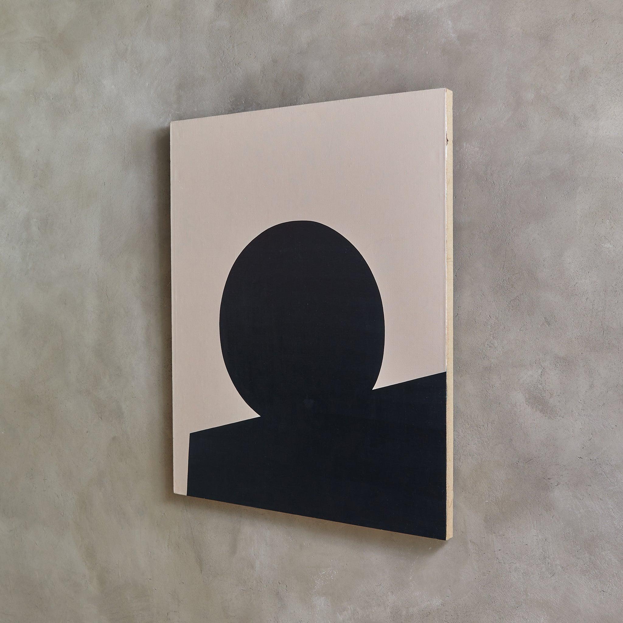 Martial Westburg, Portrait of The Peary Proxy #1, Oil on Canvas Painting, 1981 (amerikanisch) im Angebot