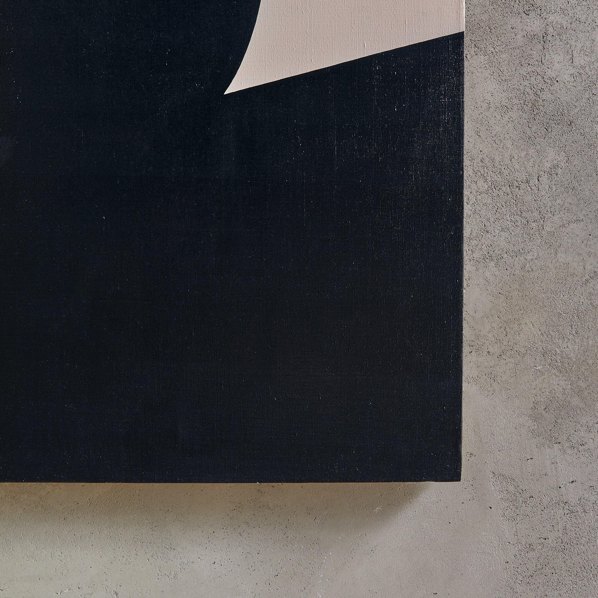 Martial Westburg, Portrait of The Peary Proxy #1, Oil on Canvas Painting, 1981 im Zustand „Gut“ im Angebot in Chicago, IL