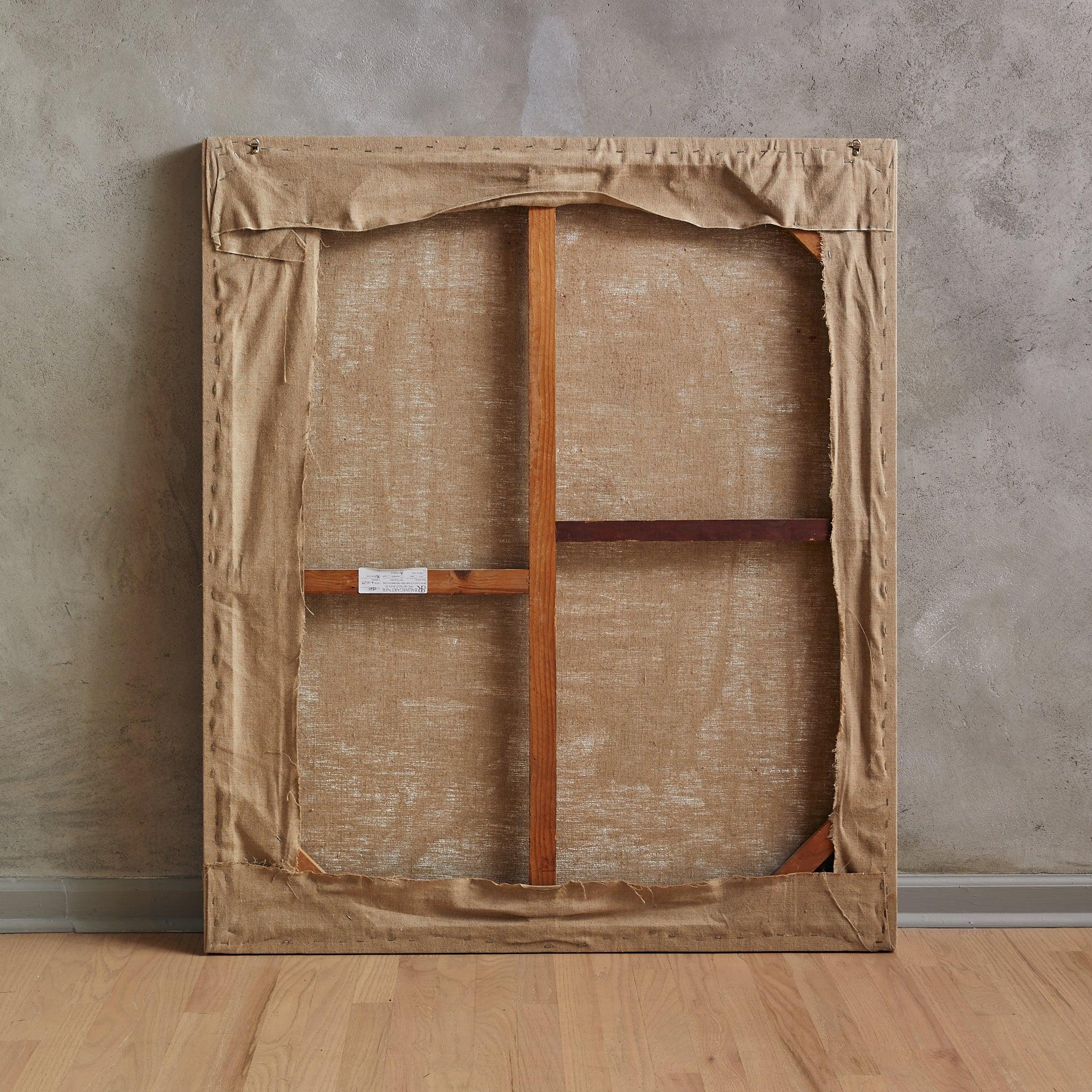 Martial Westburg, Portrait of The Peary Proxy #1, Oil on Canvas Painting, 1981 im Angebot 1