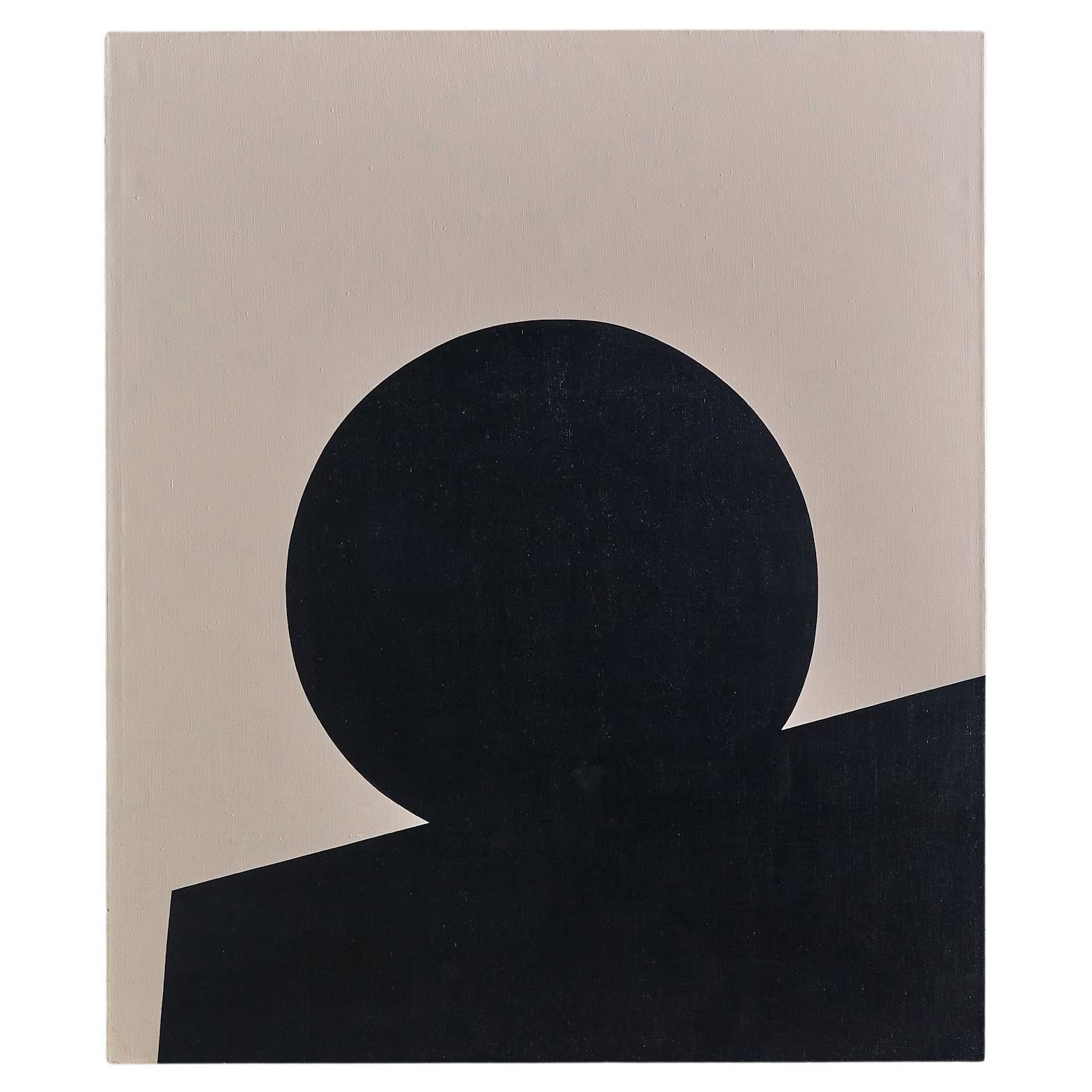 Martial Westburg, Portrait of The Peary Proxy #1, Oil on Canvas Painting, 1981