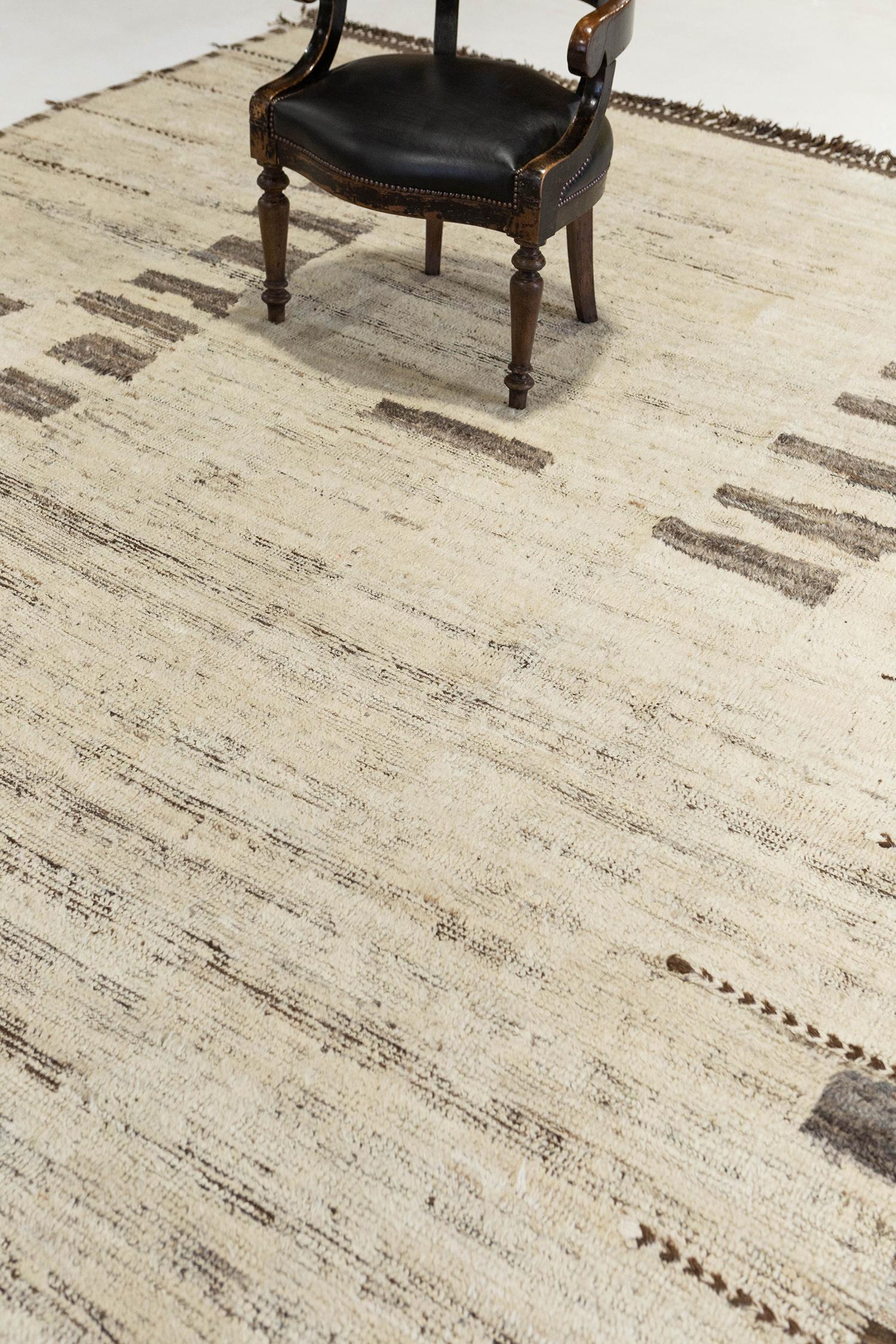 Martil' is a beautiful wool shag textured to look weathered as it combines unique design elements for the modern design world. Its weaving of natural earth tones and playfulness is suitable for many interiors and is what makes the Atlas Collection