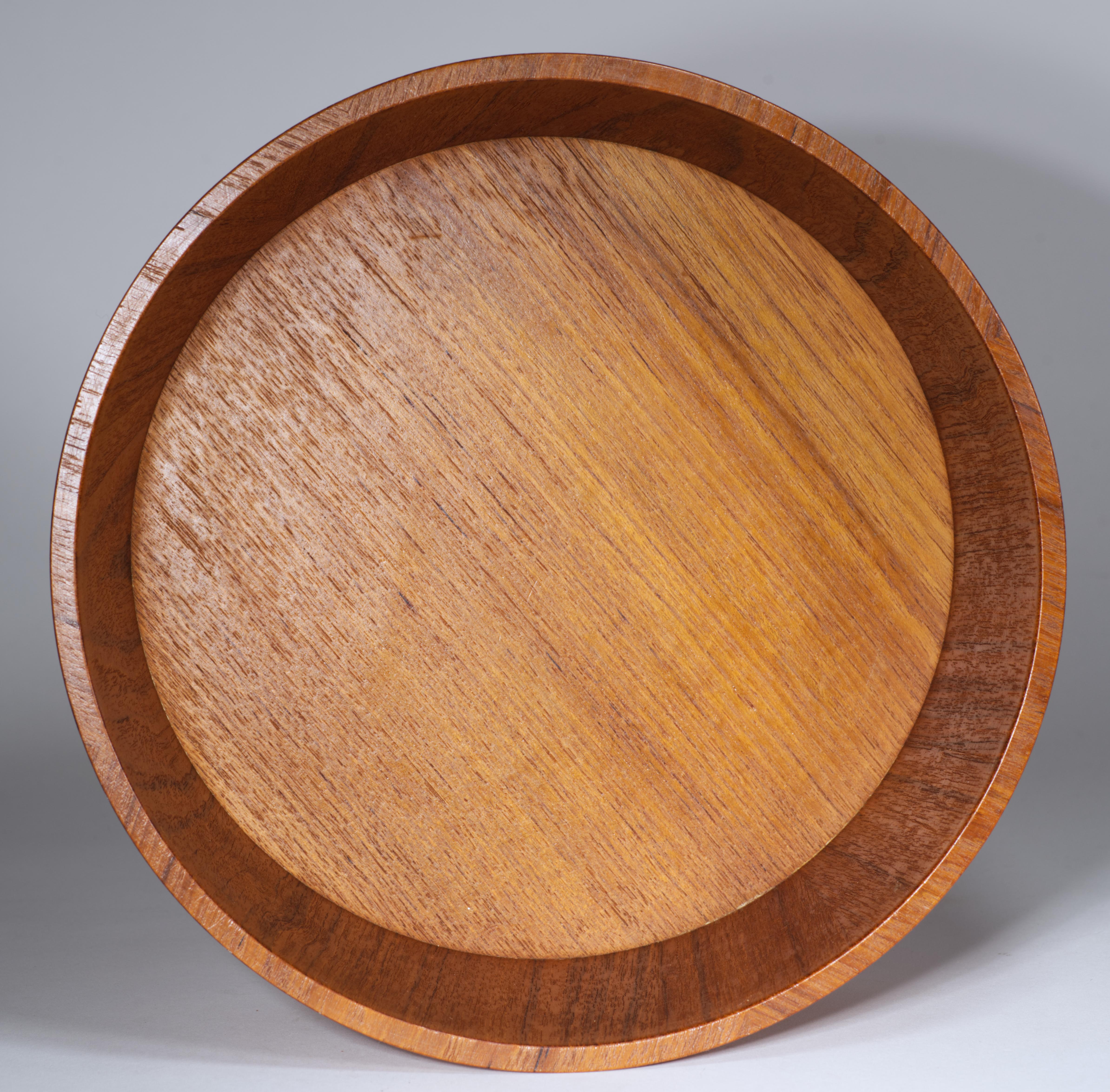 Teak Martine Aberg per The Modern Scandinavian, Ciotola in teak, Svezia 1960 in vendita