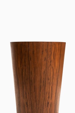 Martin Åberg Large Trash Can in Teak Produced by Servex in Sweden