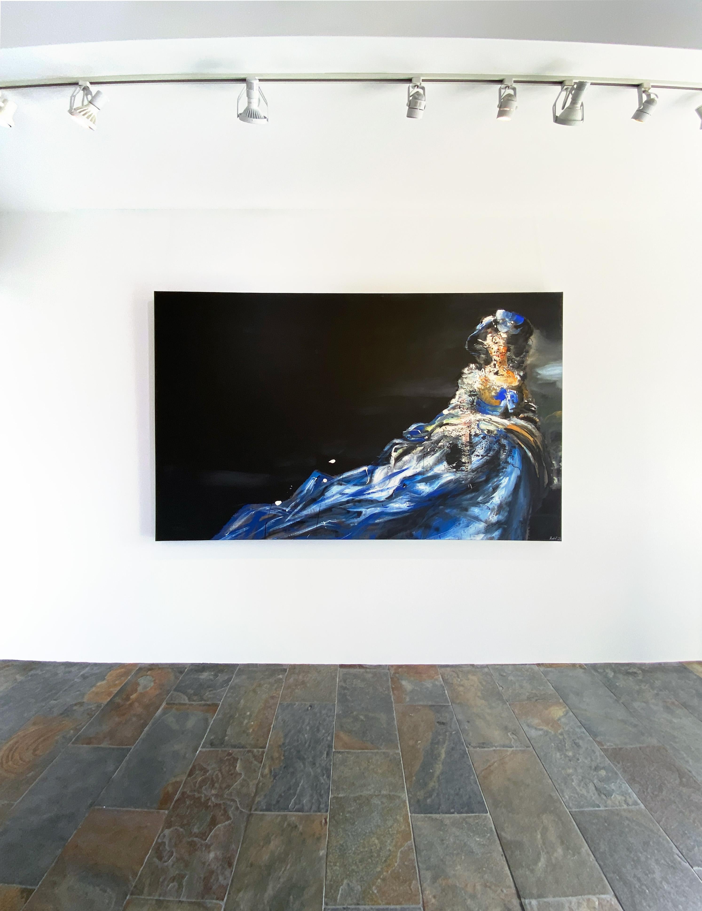 The Tale by Martin Adalian, Acrylic, Oil on Canvas, Figurative, Impasto For Sale 1