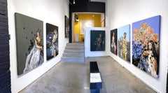 Watching_Martin Adalian_Acrylic/Oil/Tar on Canvas_Figurative/Impasto