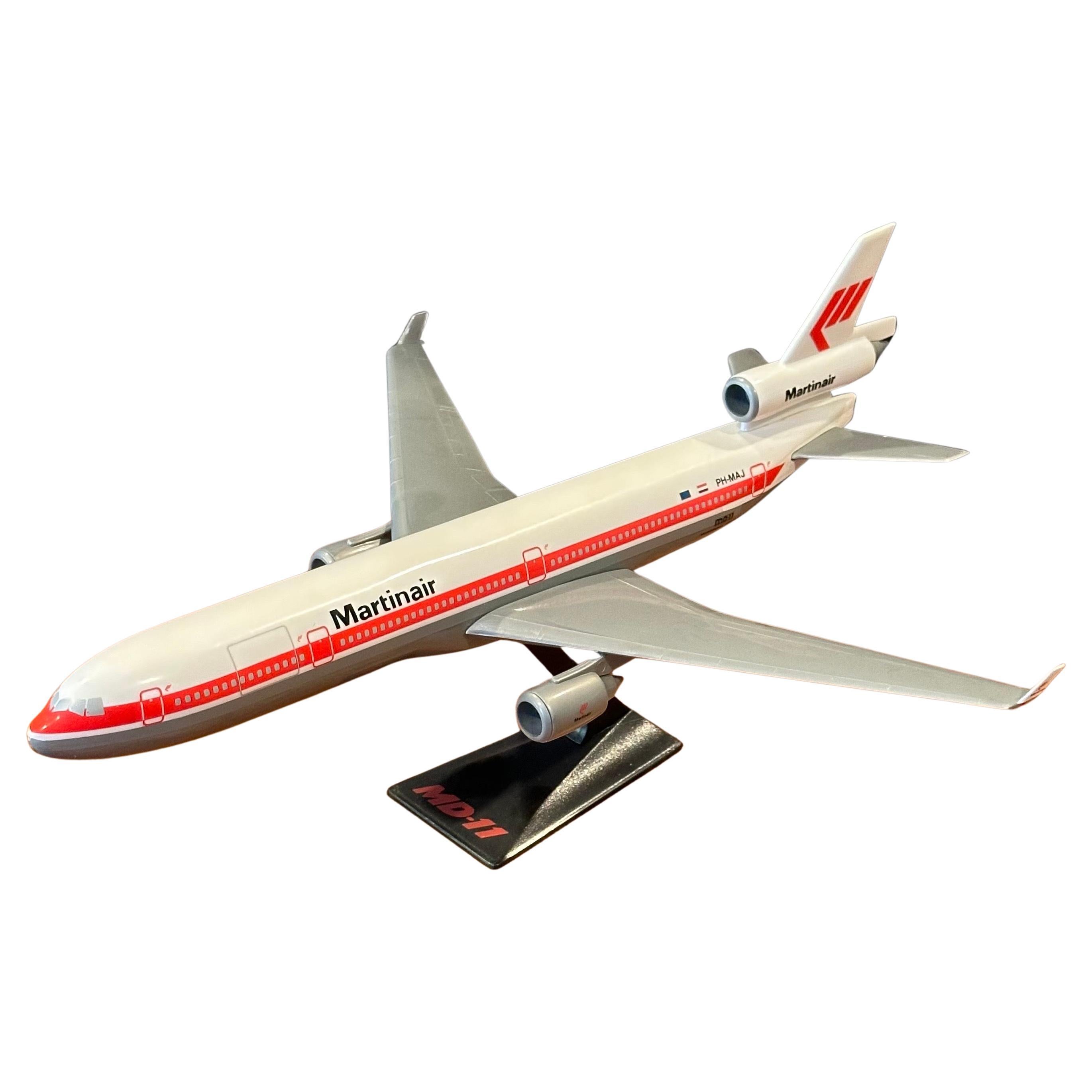 Modèle de bureau d'entrepreneur d'avion Jetliner Holland MD-11Jumbo de Martin Airlines en vente 6