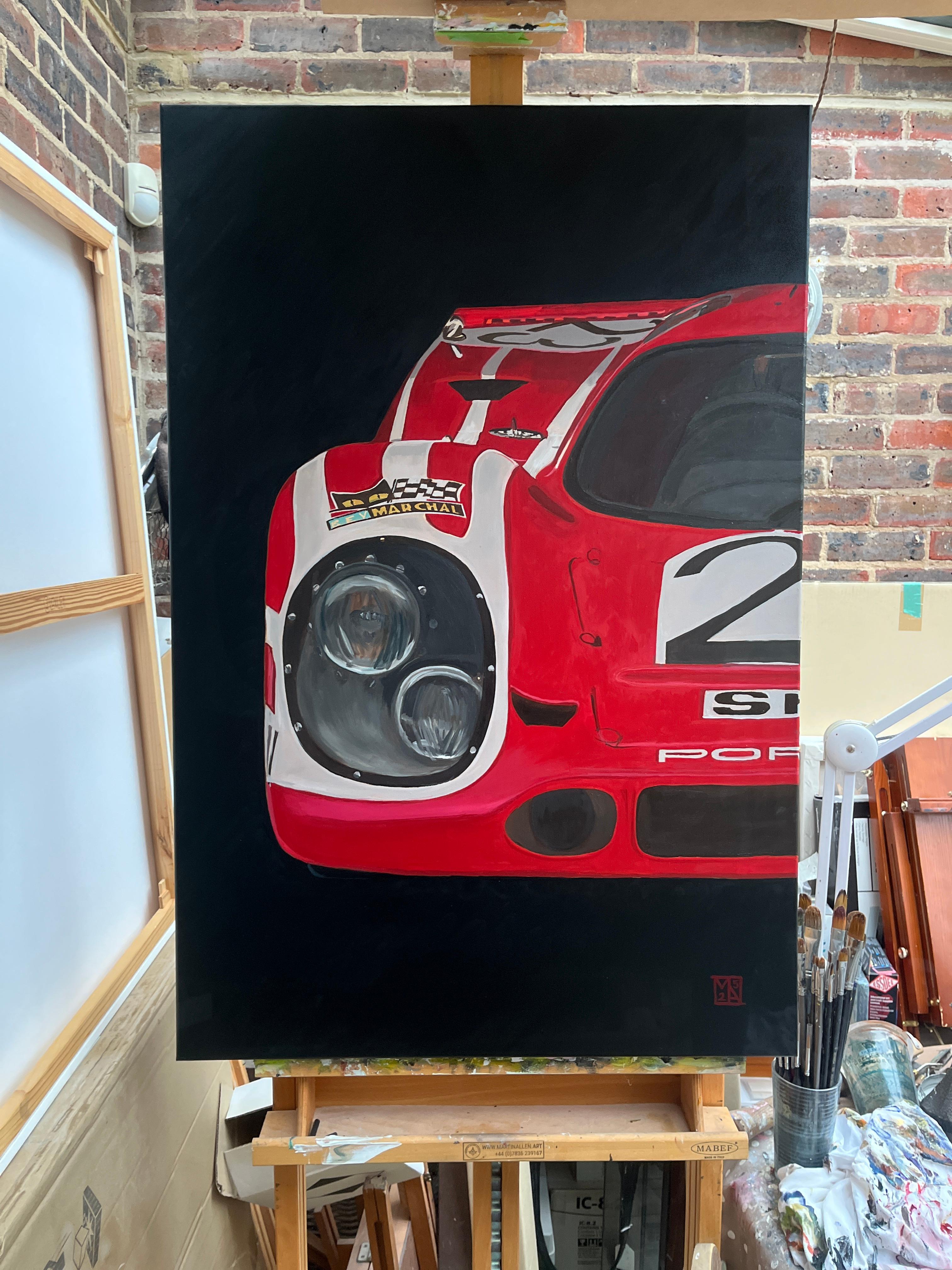First Blood - Porsche 917K by artist Martin Allen For Sale 4